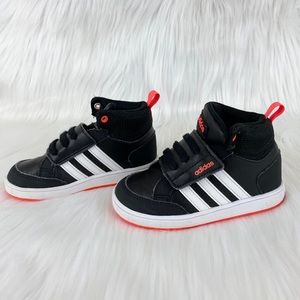 Adidas Baby Boy Hoops High Top Velcro Sneakers